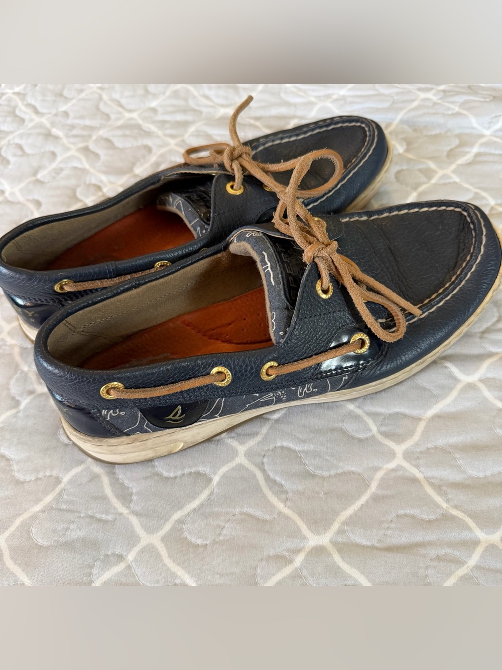 Sperry Top-Siders Woman’s size 7.5 Bluefish 2-eye boat shoes
